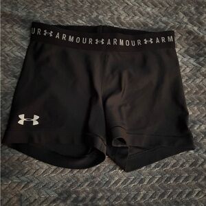 Under Armour Women's Black Athletic Shorts
